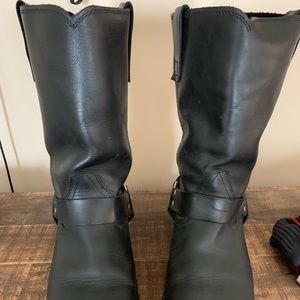 Men’s Black Riding Boots